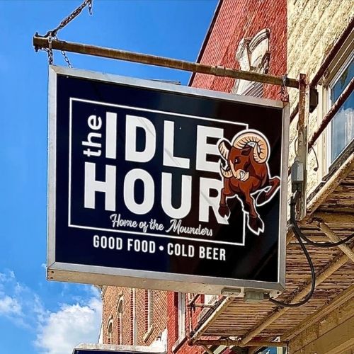 Idle Hour sign